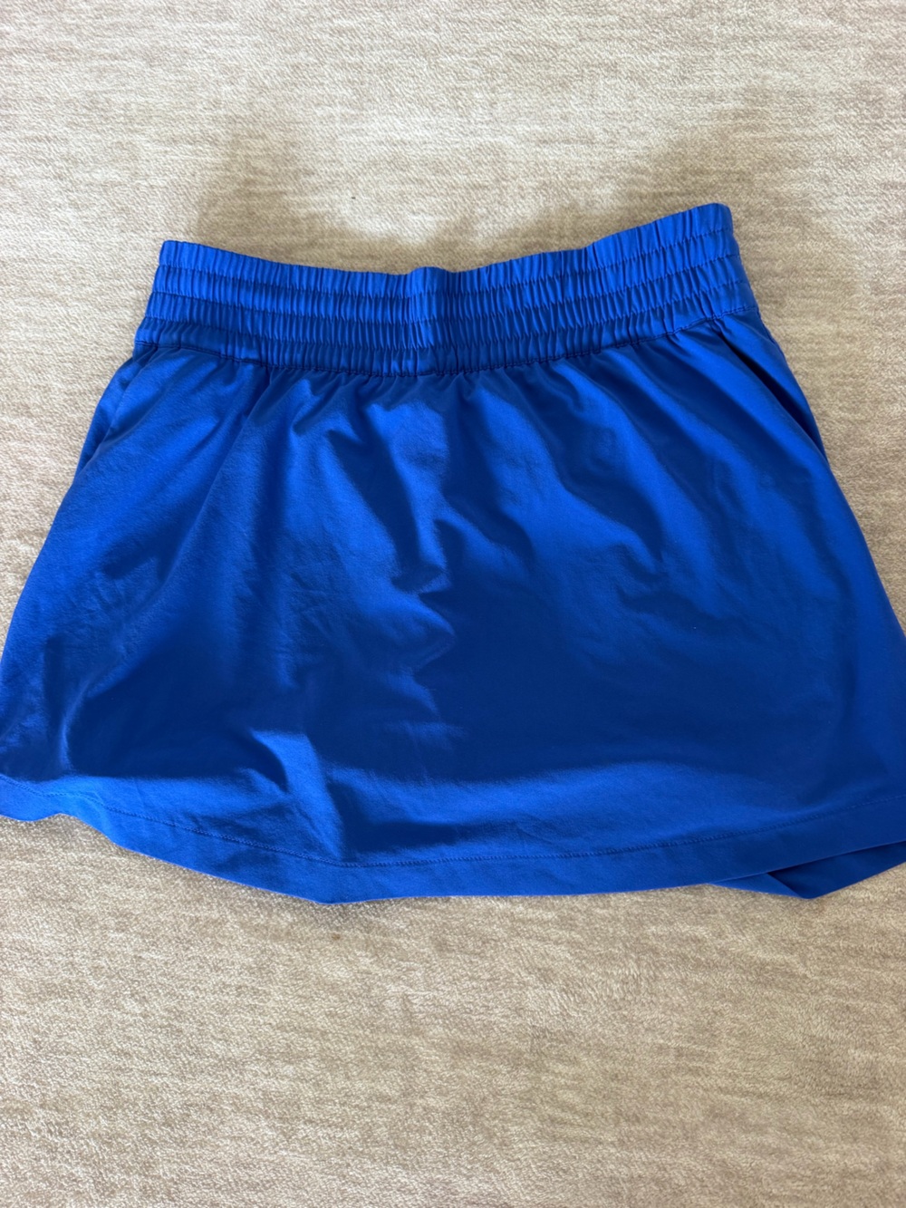 Athleta High-Rise Electric Blue Athletic Skort | M
